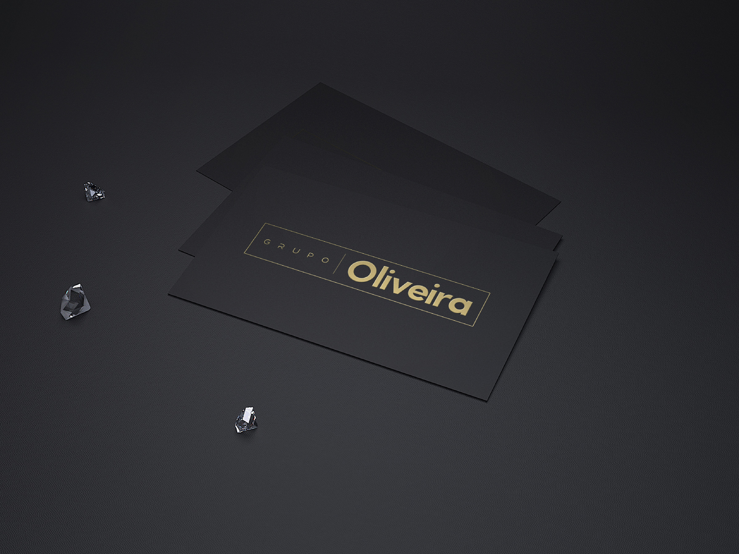 Grupo Oliveira Branding - Imobiliária em Chapecó - Construtora em Chapecó - Criação de logotipo - Criação de Logomarca